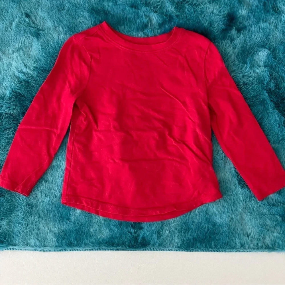 Old Navy Red Long Sleeve Tee Size 2T